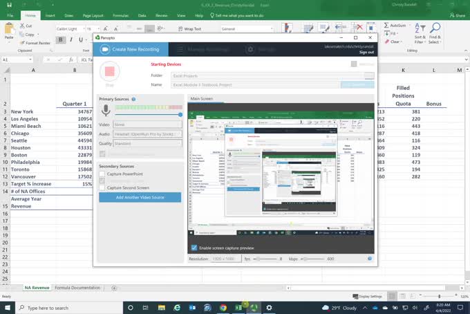 Excel Module 3 Textbook Project