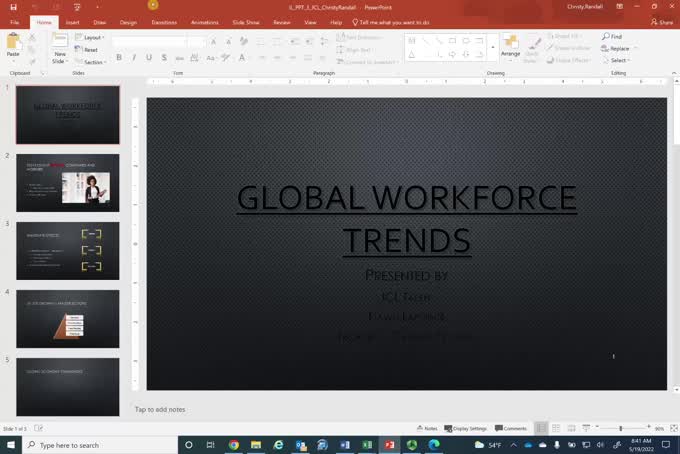 PowerPoint Module 3 Textbook Project