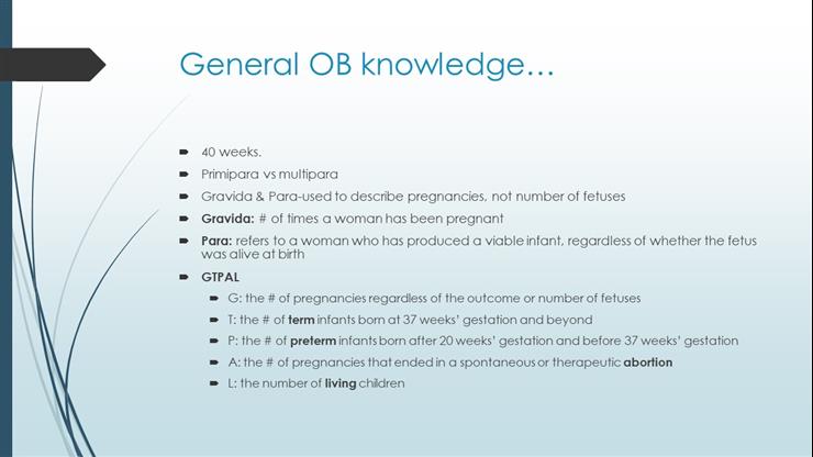 OB General